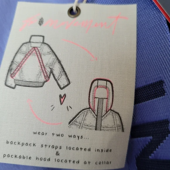 Free People Shirr Enough Backpack Puffer Jacket - Picture 9 of 10